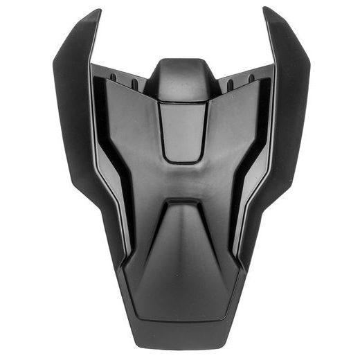 ČELNÉ KRYT VRCHNÝ VENTILÁCIA PRE PRILBY K40, ZED (ČIERNA MAT)