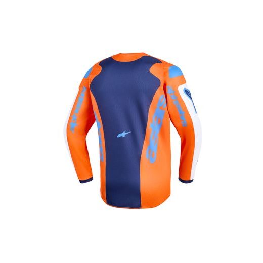 ALPINESTARS FLUID GRID YOUTH – DETSKÝ MOTOKROSOVÝ DRES NA MX A ENDURO (ORANŽOVÁ/MODRÁ/BIELA) 2026