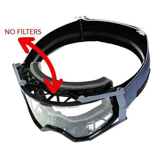 OKULIARE ARIETE 8K AERODVENTURE 14960-AC CLEAR SINGLE VENTILATED LENS