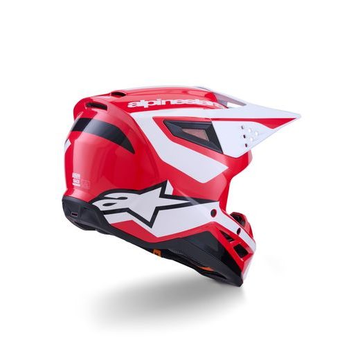 PRILBA S-M3 HEAT, ALPINESTARS (ČERVENÁ/BÍLÁ/ČERNÁ) 2026
