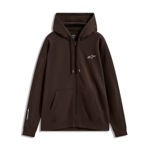 ALPINESTARS ENTITY OVERSIZED HOODIE – VOĽNOČASOVÁ MOTO MIKINA (HNEDÁ)