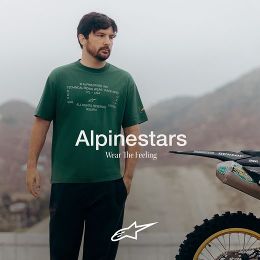 ALPINESTARS INFINITY OVERSIZED CSF – VOĽNOČASOVÉ MOTO TRIČKO (ZELENÁ)