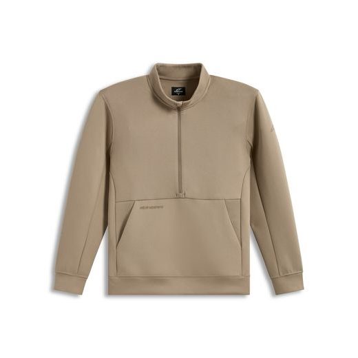 ALPINESTARS APERA HALF-ZIP – VOĽNOČASOVÁ MOTO MIKINA (PIESKOVÁ)