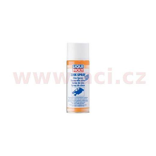 LIQUI MOLY ZINK SPRAY - TEPLOTNĚ ODOLNÝ ZINKOVÝ SPREJ 400 ML