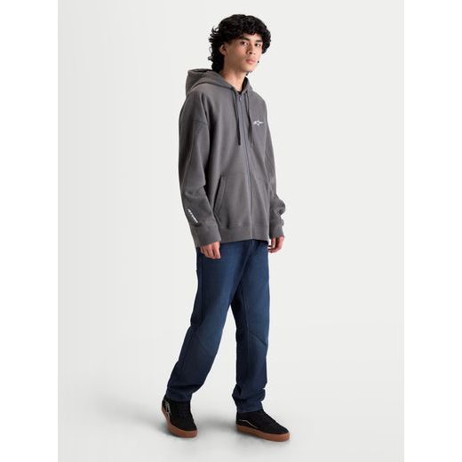 ALPINESTARS ENTITY OVERSIZED HOODIE – VOĽNOČASOVÁ MOTO MIKINA (TMAVO SIVÁ)