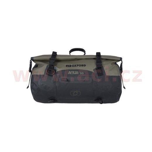 VODOTESNÝ VAK AQUA T-50 ROLL BAG, OXFORD (KHAKI/ČIERNY, OBJEM 50 L)