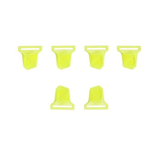 SADA PRACIEK PRE CHRÁNIČE KOLIEN BIONIC-10 A 7, ALPINESTARS (ŽLTÉ FLUO, SADA 6 KS)