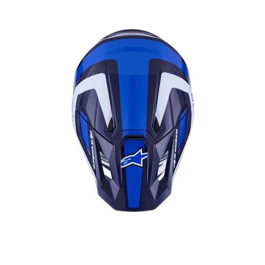 PRILBA SM7 RISE, ALPINESTARS (MODRÁ/BÍLÁ) 2026