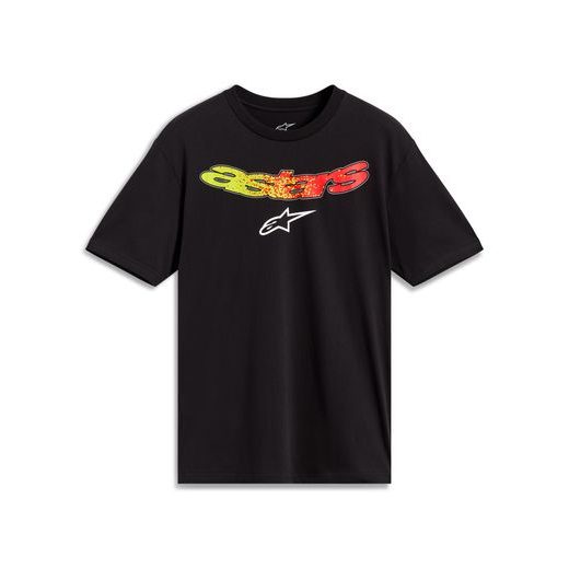 ALPINESTARS ELLIPTOGRIT CSF – VOĽNOČASOVÉ MOTO TRIČKO (ČIERNA)