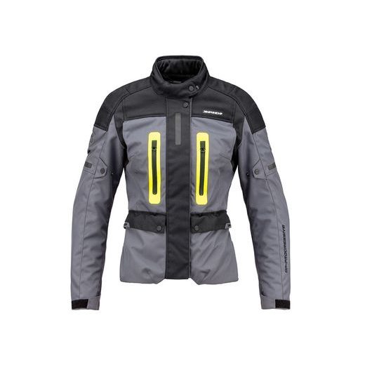 BUNDA TRAVELER 3 LADY 2022, SPIDI, DÁMSKA (ČERNÁ/ŠEDÁ/ŽLUTÁ FLUO)