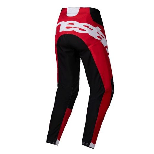 KALHOTY RACER VEIL, ALPINESTARS (ČERNÁ/ČERVENÁ) 2025