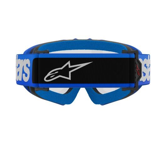 ALPINESTARS VISION YOUTH BLAZE – DETSKÉ MOTOKROSOVÉ OKULIARE NA MX A ENDURO (MODRÁ, ČÍRE PLEXI) 2025