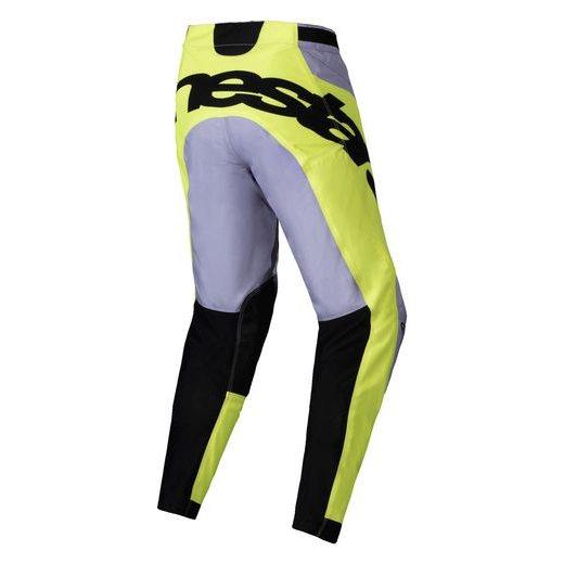 KALHOTY RACER VEIL, ALPINESTARS (ŠEDÁ/ŽLUTÁ FLUO) 2025