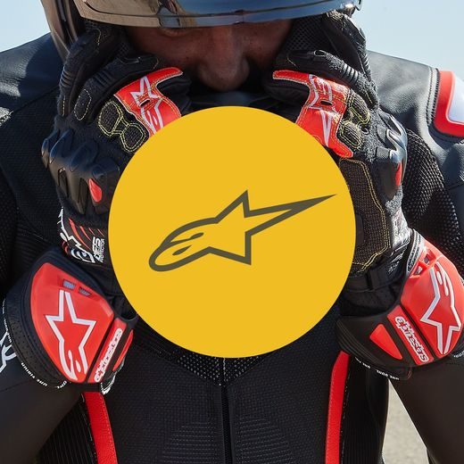 RUKAVICE GP TECH 2 2022, ALPINESTARS (ČERNÁ/BÍLÁ/ČERVENÁ FLUO)
