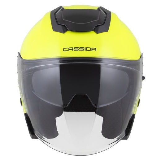 PRILBA JET TECH 2.0 SOLID, CASSIDA (ŽLTÁ FLUO/ČERNÁ/ŠEDÁ) 2025