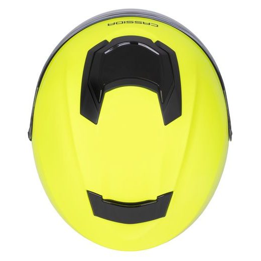 PRILBA JET TECH 2.0 SOLID, CASSIDA (ŽLTÁ FLUO/ČERNÁ/ŠEDÁ) 2025