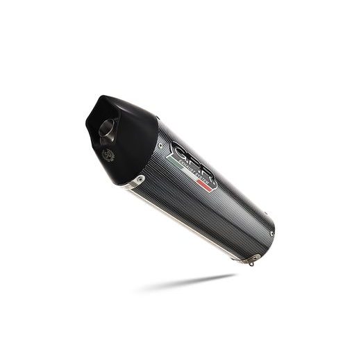 SLIP-ON EXHAUST GPR GPE ANN. H.268.RACEDB.GPAN.PO CARBON LOOK INCLUDING LINK PIPE AND REMOVABLE DB KILLER