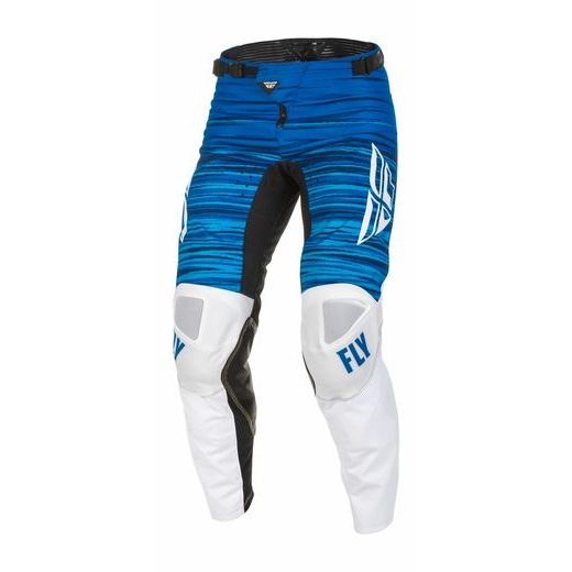 NOHAVICE KINETIC WAWE, FLY RACING - USA 2022 (BÍLÁ/MODRÁ)