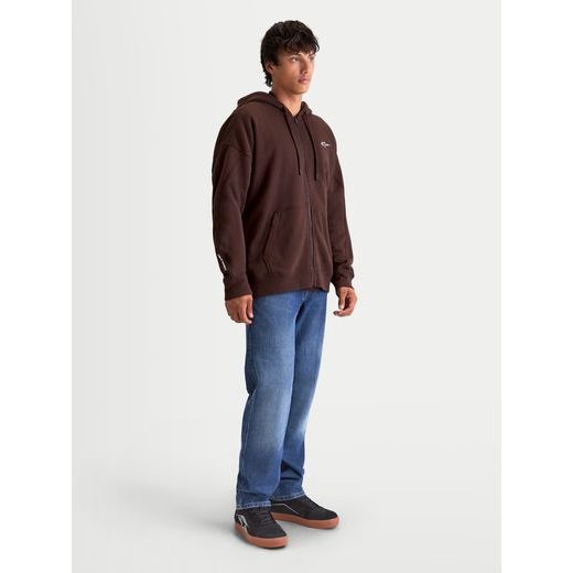 ALPINESTARS ENTITY OVERSIZED HOODIE – VOĽNOČASOVÁ MOTO MIKINA (HNEDÁ)
