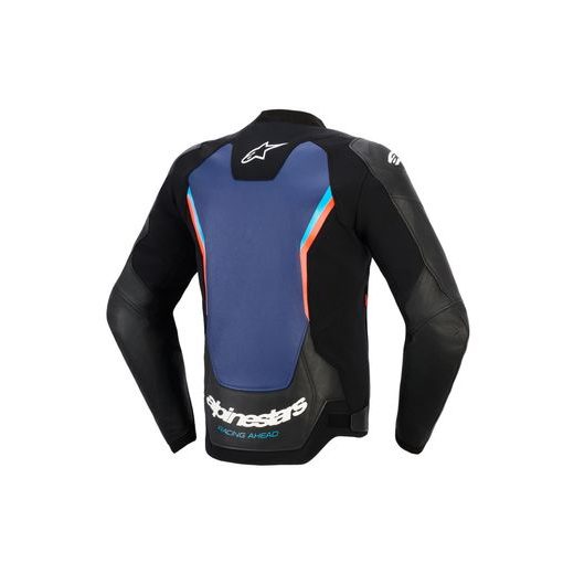 ALPINESTARS GP FORCE V2 – MOTOCYKLOVÁ BUNDA NA CESTNÚ JAZDU (ČIERNA/MODRÁ/ČERVENÁ FLUO) 2026
