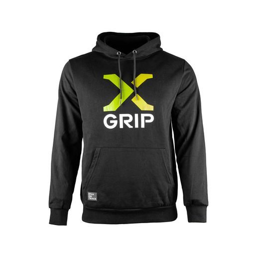 MIKINA S KAPUCŇOU X-GRIP V2 – ČIERNA