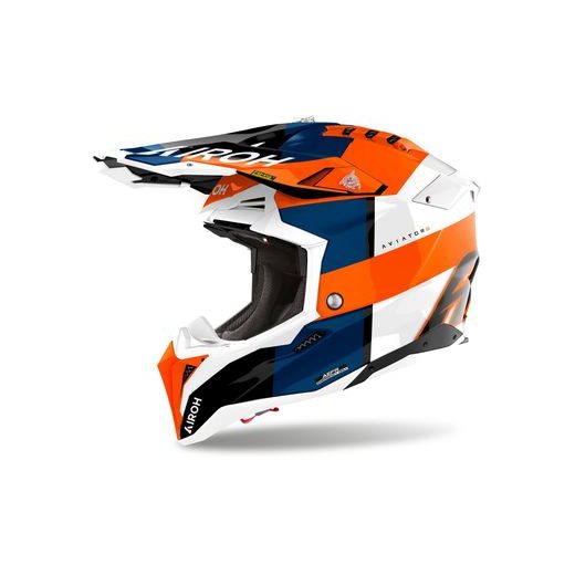 PRILBA AVIATOR 3 MONARCH, AIROH (ORANŽOVÁ LESKLÁ) 2025