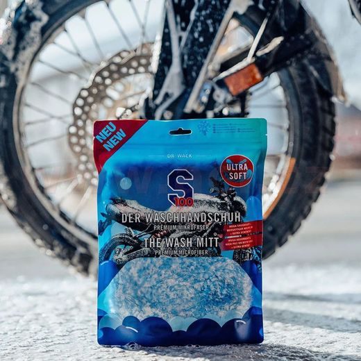 S100 MYCÍ RUKAVICE Z MIKROVLÁKNA - WASH MITT