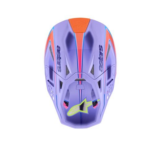 PRILBA SUPERTECH S-M10 EDÍCIA JETT LAWRENCE R01, ALPINESTARS (FIALOVÁ/RŮŽOVÁ FLUO/ŽLUTÁ FLUO) 2026