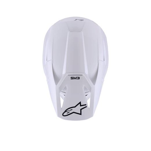 PRILBA SM3 SOLID, ALPINESTARS (BIELA) 2026
