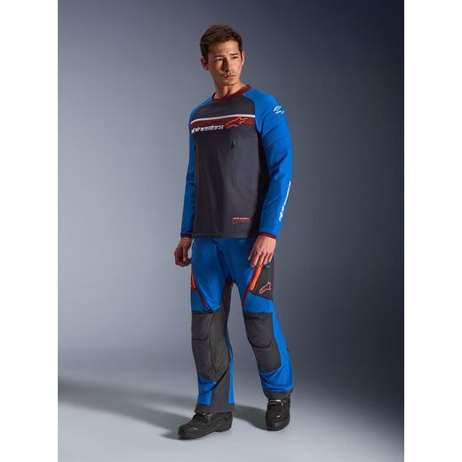 ALPINESTARS MAXDURA DUAL – MOTOKROSOVÝ DRES NA MX A ENDURO (TMAVO SIVÁ/MODRÁ/ORANŽOVÁ) 2026