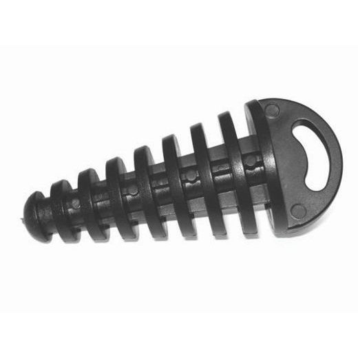 ZÁTKA DO VÝFUKU POLISPORT 2 STROKES ČIERNA