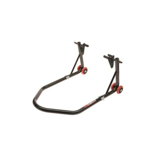 STOJAN NA MOTOCYKEL PREDNÉ / ZADNÉ, Q-TECH (ČIERNY)