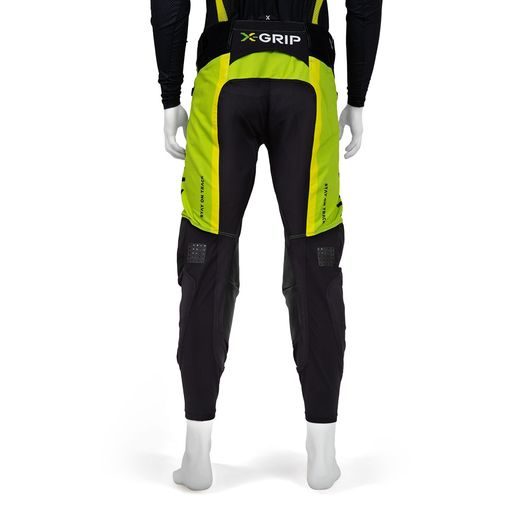 MOTOKROSOVÉ NOHAVICE X-GRIP TITANIUM – ZELENÁ, S VRECKAMI