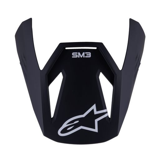 KŠILT PRO PŘILBY S-M3 SOLID, ALPINESTARS (ČERNÁ MAT)