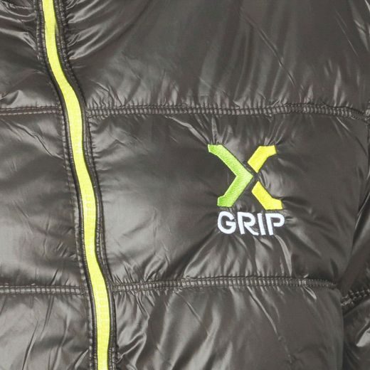 X-GRIP PÁPEROVÁ BUNDA – SIVÁ