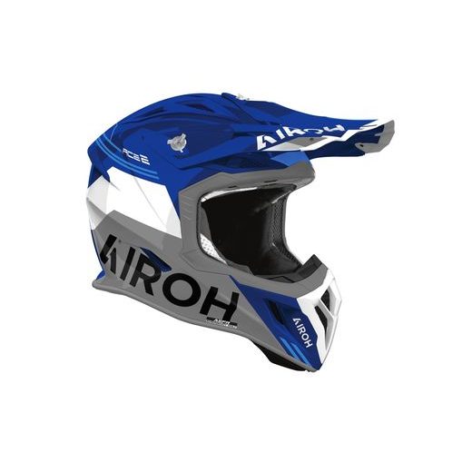 PRILBA AVIATOR ACE 2 FURY, AIROH (MODRÁ LESKLÁ) 2026