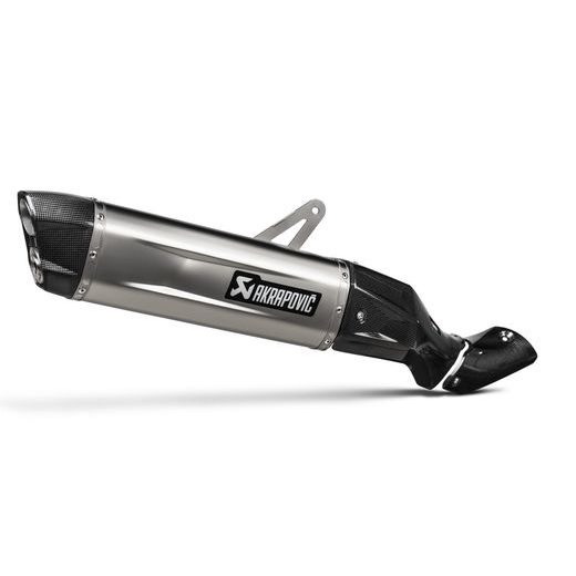 HOMOLOGOVANÁ VÝFUKOVÁ KONCOVKA, RAD SLIP-ON LINE (TITANIUM), AKRAPOVIČ