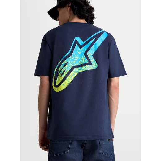 ALPINESTARS METEOR CSF – VOĽNOČASOVÉ MOTO TRIČKO (MODRÁ)