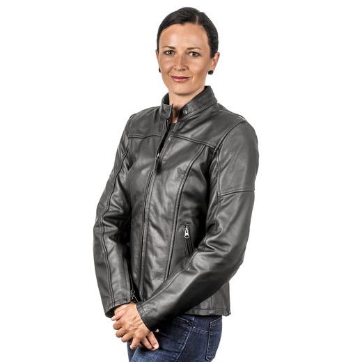 KOŽENÁ BUNDA MACK DÁMSKA, SPIDI (ČIERNA)