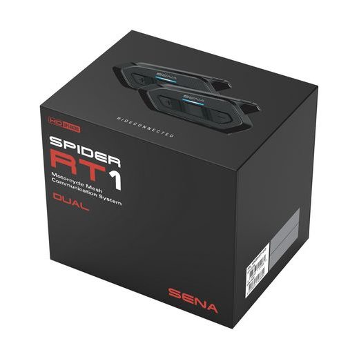 MESH HANDSFREE HEADSET SPIDER RT1 (DOSAH 2 KM), SENA (SADA 2 JEDNOTIEK)