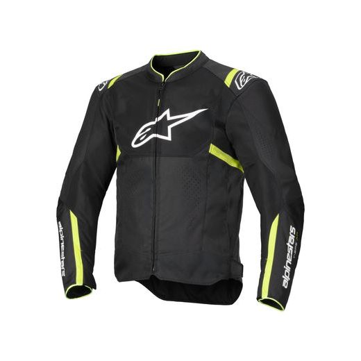 ALPINESTARS T-SPS AIR V2 – MOTOCYKLOVÁ BUNDA NA CESTNÚ JAZDU (ČIERNA/ŽLTÁ FLUO) 2025