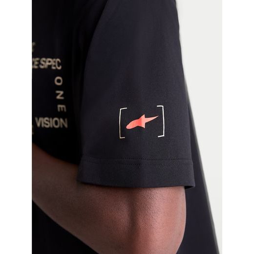 ALPINESTARS INFINITY OVERSIZED CSF – VOĽNOČASOVÉ MOTO TRIČKO (ČIERNA)