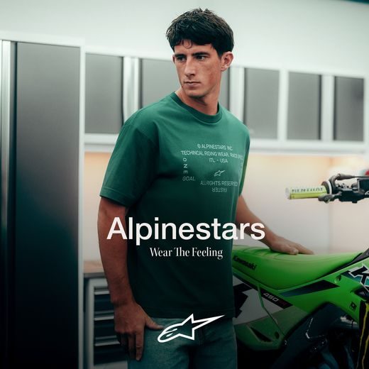 ALPINESTARS INFINITY OVERSIZED CSF – VOĽNOČASOVÉ MOTO TRIČKO (ZELENÁ)