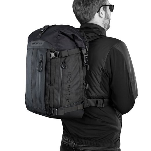 BRAŠNA ATLAS B-20 ADVANCED BACKPACK, OXFORD (ČIERNA, OBJEM 20 L)