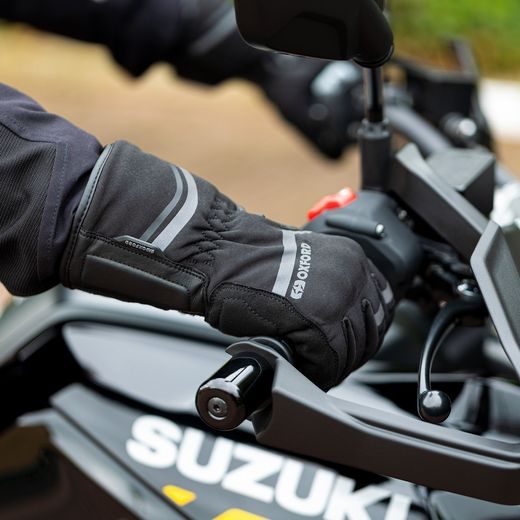 RUKAVICE OTTAWA 2.0, OXFORD, DÁMSKE (ČERNÉ/ŠEDÉ)