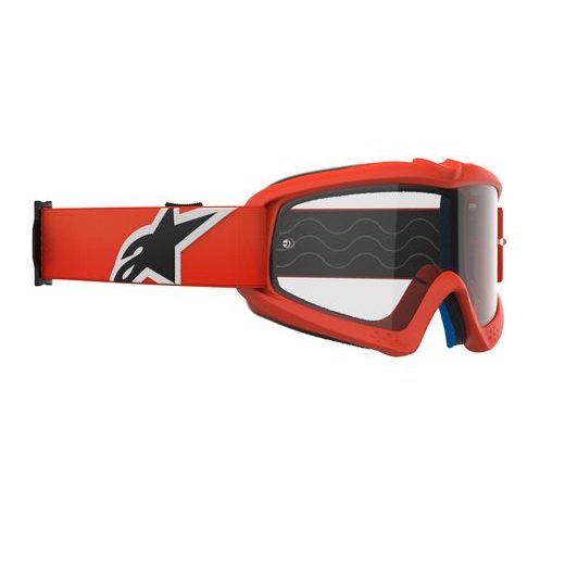 ALPINESTARS VISION YOUTH CORP – DETSKÉ MOTOKROSOVÉ OKULIARE NA MX A ENDURO (ORANŽOVÁ, ČÍRE PLEXI) 2025