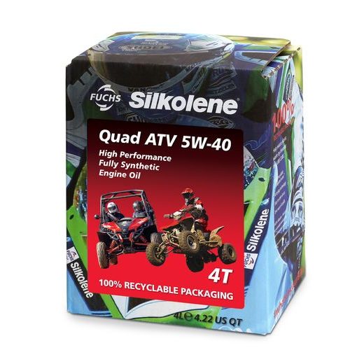 MOTOROVÝ OLEJ SILKOLENE QUAD ATV 5W-40 4 L
