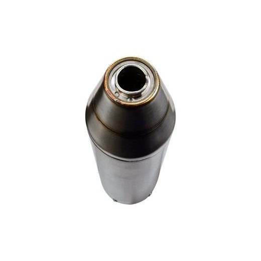 SLIP-ON EXHAUST GPR DEEPTONE ATV.38.1.DE BRUSHED STAINLESS STEEL INCLUDING REMOVABLE DB KILLER AND LINK PIPE