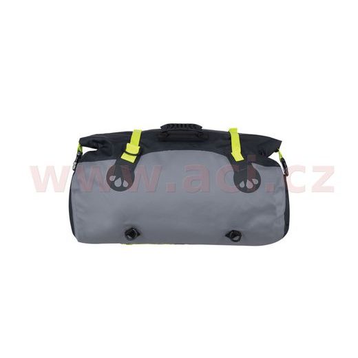 VODOTESNÝ VAK AQUA T-50 ROLL BAG, OXFORD (ČIERNY/SIVÝ/ŽLTÝ FLUO, OBJEM 50 L)