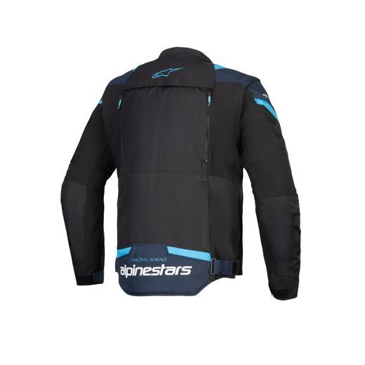 ALPINESTARS T-STUNT AIR – MOTOCYKLOVÁ BUNDA NA CESTNÚ JAZDU (ČIERNA/MODRÁ/SVETLO MODRÁ) 2025